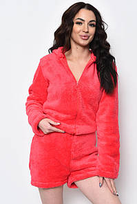 Піжама-комбінезон жіноча рожевого кольору 170629P