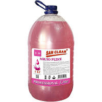 Жидкое мыло San Clean Розовое 5 кг 4820003544426 p