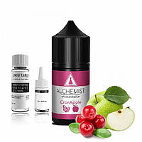 Набор заправка для пода ALCHEMIST 30 мл. 50 мг Клюквенное яблоко, жижа для электронки,самозамес с никотином CV