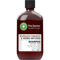 Шампунь The Doctor Health & Care Burdock Energy 5 Herbs Infused Реп'яхова сила 355 мл 8588006041743 p