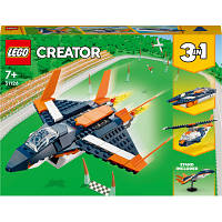 Конструктор LEGO Creator Надзвуковий літак 215 деталей 31126 p