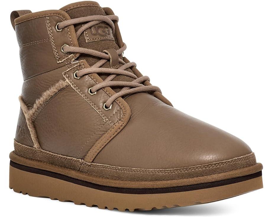 Чоловічі шкіряні черевики UGG на хутрі оригінал