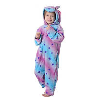 Пижама детская Kigurumba Единорог Блу Страйпс M - рост 115 - 125 см Фиолетово-голубой (K0W1-0 PZ, код: 1777028
