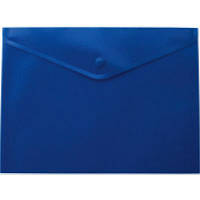 Папка - конверт Buromax А4, with a button, blue BM.3926-02 p