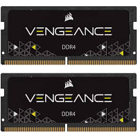 Модуль памяти для ноутбука SoDIMM DDR4 32GB 2x16GB 3200 MHz Vengeance Corsair CMSX32GX4M2A3200C22 p