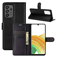 Чохол-книжка Litchie Wallet Samsung Galaxy A33 5G Black TN, код: 8112452