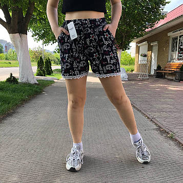 Жіночі шортики бавовна "НАТАЛІ"  Art: К02-3