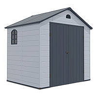 Будиночок для садового інвентарю 242x192 см Hardmaister Vermont Світло-сірий