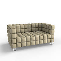 Двухместный диван KULIK SYSTEM NEXUS Ткань 2 Кремовый (hub_OgOG89250) BF, код: 1762529