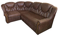 Угловой диван Ribeka Луиза Темно-коричневый (02H02) KS, код: 6492022