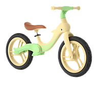 Велобег складной надувные колеса 12 дюймов Зелёный