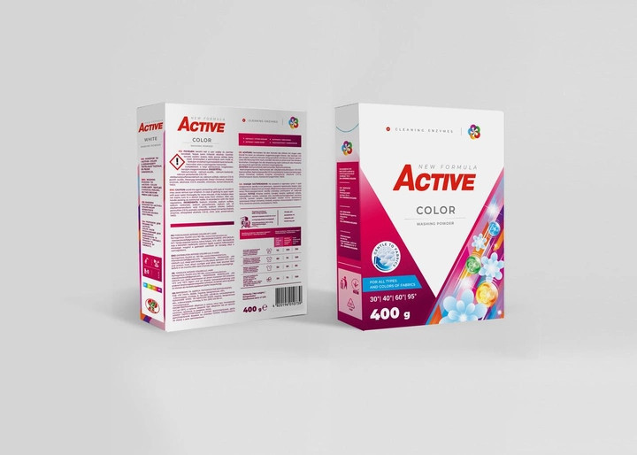 Порошок для прання кольорових речей Active Color 4820196010760 400 г артикул 4825243