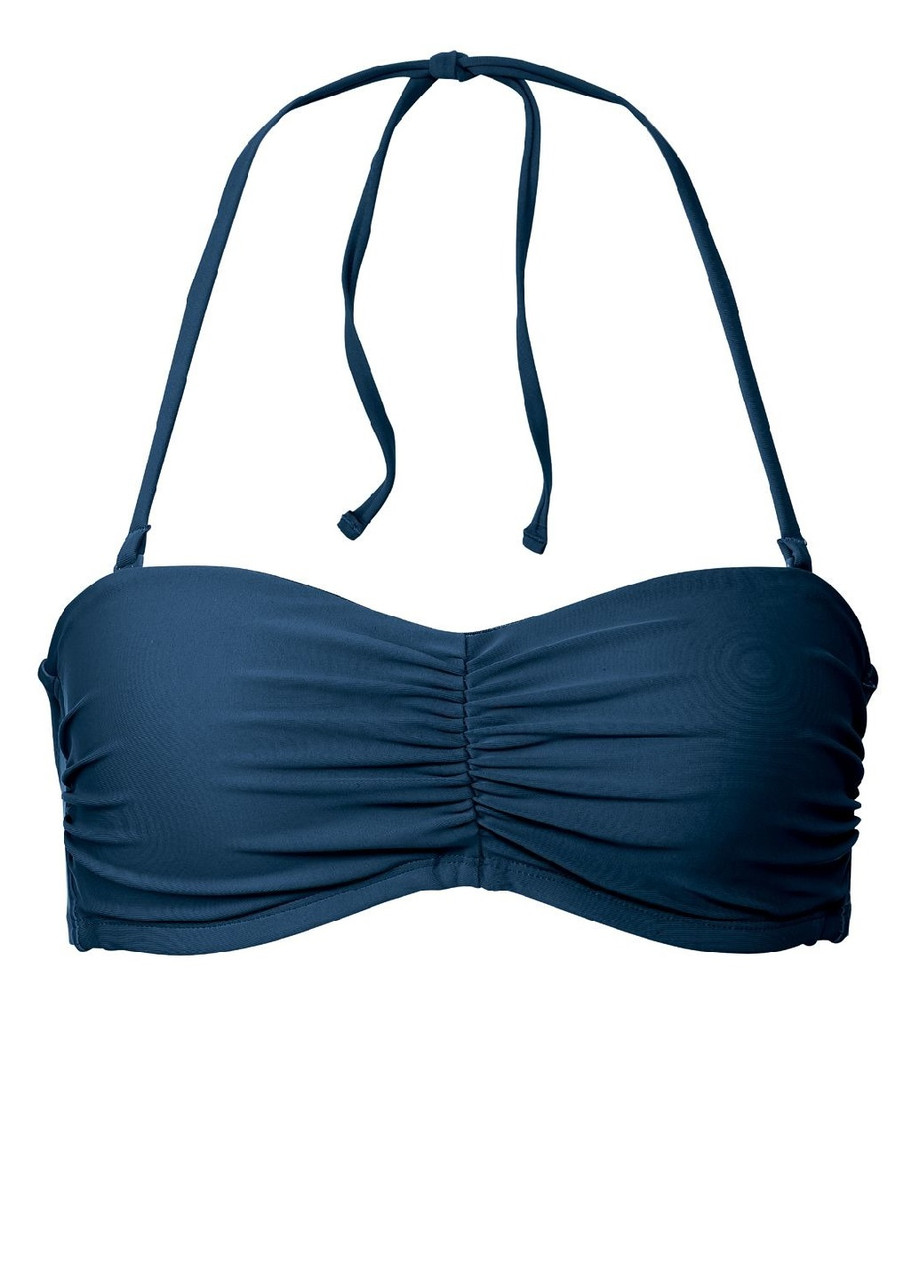 Купальний ліф жіночий балконет синий