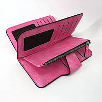 Жіночий гаманець портмоне клатч Baellerry Forever N2345, Компактний гаманець дівчинці. VK-109 Колір: малиновий