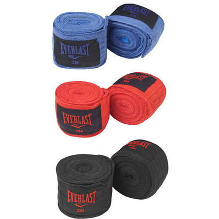 Бинти боксерські сині 3м Everlast, фото 2
