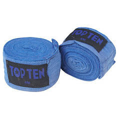 Бинти боксерські сині 4 м Top Ten