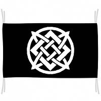 Флаг Квадрат Сварога славянский символ