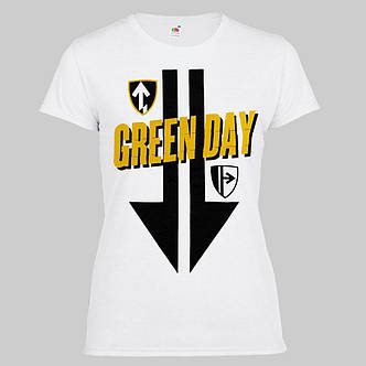 Футболка жіноча GREEN DAY лого Білий, фото 3