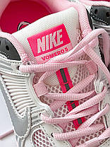Жіночі кросівки Nike Zoom Vomero 5 Pink Silver Найк Зум Вомеро 5 рожеві повсякденні шкіра сітка демісезон, фото 6