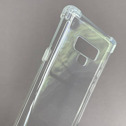 Чохол для Samsung Galaxy Note 9 силіконовий з бронь кутами чохол на телефон самсунг нот 9 прозорий ttp, фото 3