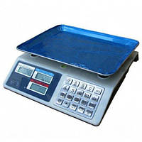 Торговые весы Domotec MS - 982s до 50 кг со счетчиком цены ZK, код: 6659572