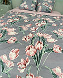 Постільна білизна бязь Букет тюльпанів, фото 3