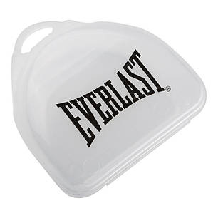Капа боксерська одна щелепна чорно-синя Everlast Evergel mod. 87151A, фото 2