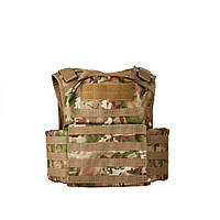 Плитоноска тактическая с подсумками MOLLE Multicam