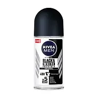Шариковый дезодорант антиперспирант NIVEA MEN Original Черное и белое мужской, 50 мл