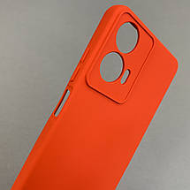 Чохол для Motorola Moto G24 матовий чохол із захистом камери на телефон моторола мото г24 червоний cfa, фото 3