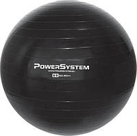 Мяч для фитнеса и гимнастики Power System PS-4011 55cm Black GL, код: 7545509