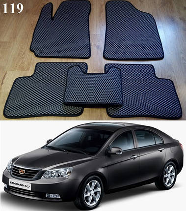 Килимки ЕВА в салон Geely Emgrand EC7 '11-, фото 1