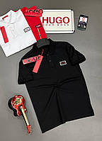 Мужская поло футболка Hugo | Футболки от фирмы Хуго