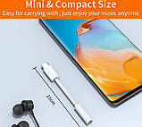 Перехідник-адаптер USB Type-C на AUX штекер 3.5 мм Apple iPhone 15 Pro Max iPhone 15 Plus iPad Pro MacBook, фото 4