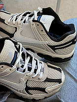 Жіночі кросівки Nike Zoom Vomero 5 Beige White Взуття Найк Зум Вомеро 5 білі шкіра текстиль повсякденні демісезон, фото 2
