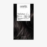Стійка фарба для волосся HairX TruColour  Чорний 1.0