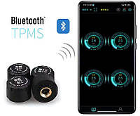 Внешние Bluetooth датчики TPMS давления и температуры в шинах авто. Управление с телефона