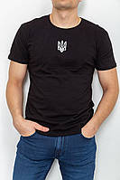 Мужская футболка с тризубом, цвет черный, 226R022
