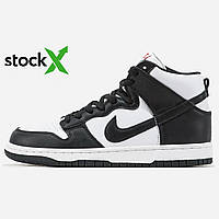 Кросівки чорно білі 1083 Nike SB Dunk High "Panda"