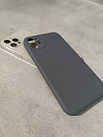 Чехол Full Silicone Case для Apple iPhone 11 Blue Iris закрытая камера (без логотипа)