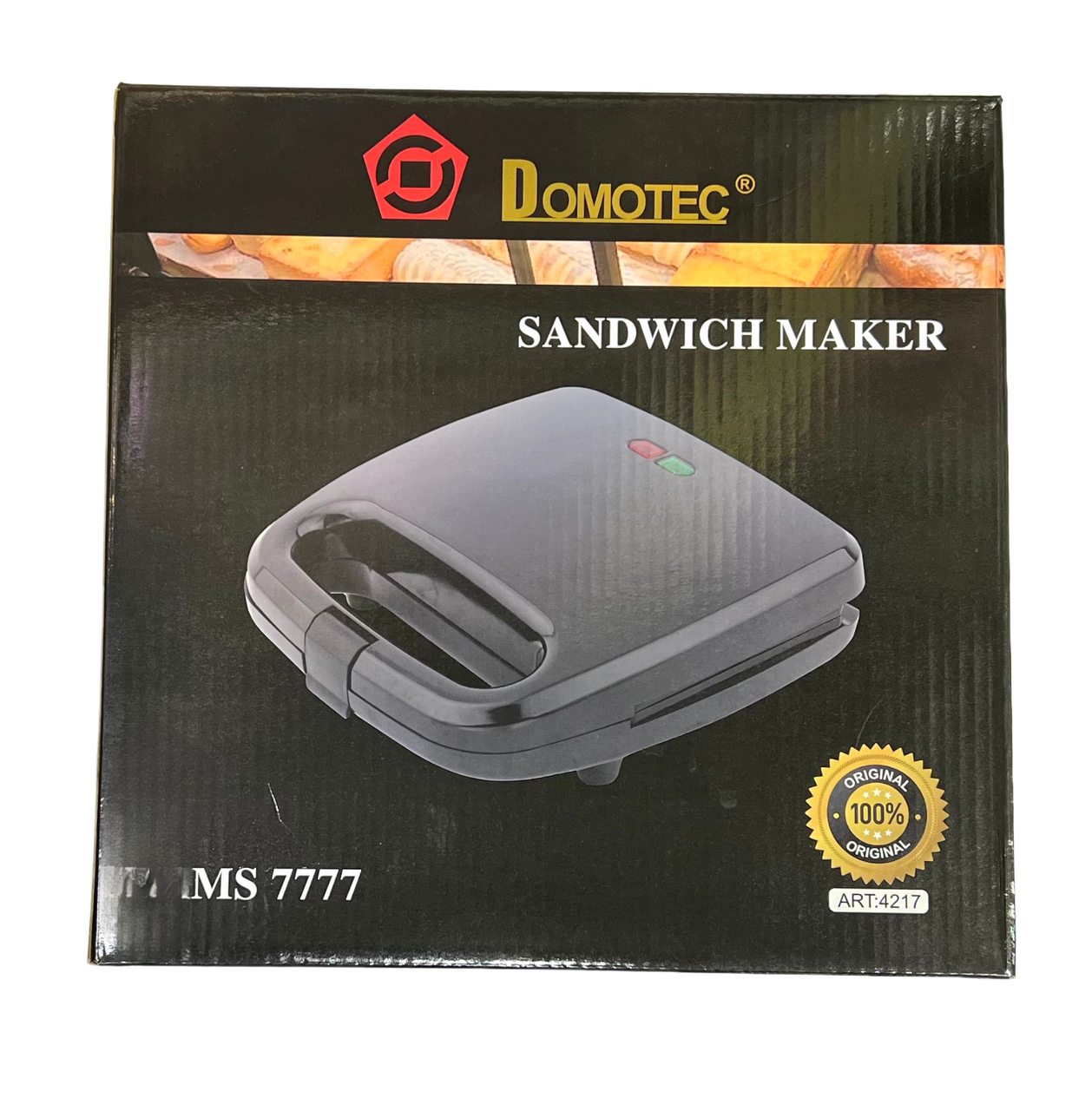 Сендвічниця Domotec MS-7777 1000Вт 6шт 7077