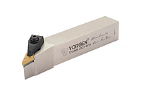 Різець DVJNR 2525 M16 VORGEN пластина VNMG 1604..