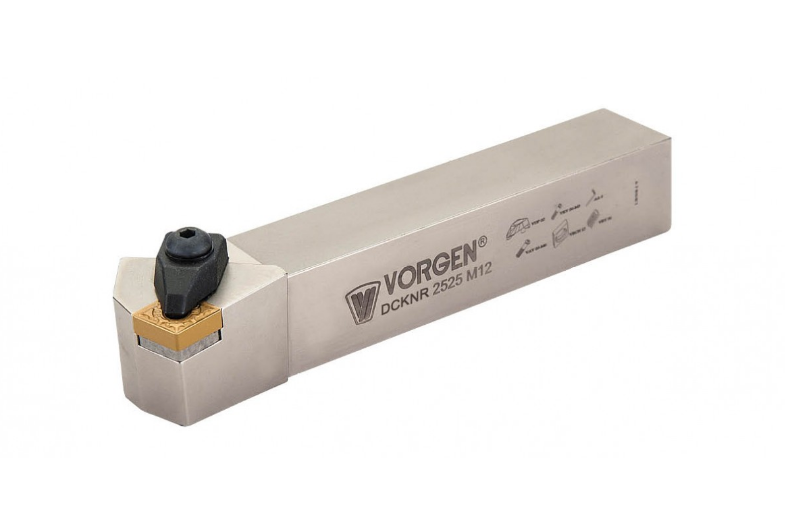 Різець DCKNR 2525 M12 VORGEN пластина CNMG 1204.., фото 1
