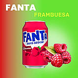 Напій Fanta Frambuesa Zero Azúcar 330мл, фото 2