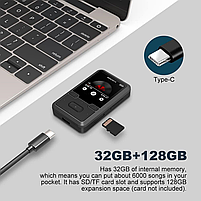 Плеер MP3 Benjie M10 Clip Bluetooth 5.0 Hi-Fi 32Gb з кліпсою, фото 8