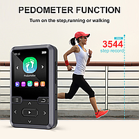 Плеер MP3 Benjie M10 Clip Bluetooth 5.0 Hi-Fi 32Gb з кліпсою, фото 11