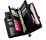 Шкіряний чоловічий гаманець Baellerry Business, фото 4