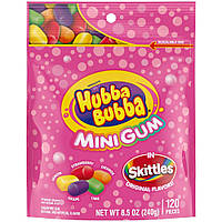 Жевательная резинка Hubba Bubba Skittles Flavored Mini Gum 120 шт 240 г