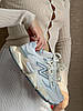 Жіночі кросівки New Balance 9060 Sea Salt White Нью Беланс 9060 Сірі замша текстиль демісезон, фото 8