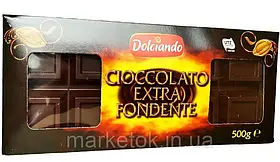 Шоколад Dolciando Cioccolato Extra Fondente 0,5кг